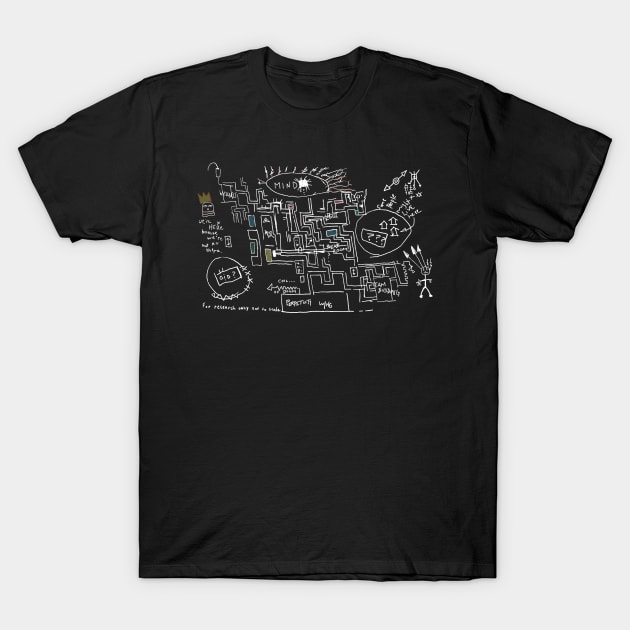 Severance Petey's Map T-Shirt by Maiden Names